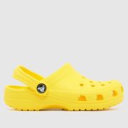 Crocs yellow classic clog Junior sandals