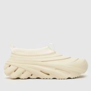 Crocs echo storm trainers in beige