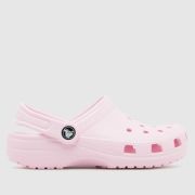 Crocs pale pink classic clog Girls Junior sandals