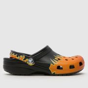 Crocs classic clog sandals in black multi