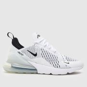 Nike air max 270 trainers in white