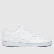 Nike court vision low better trainers in white