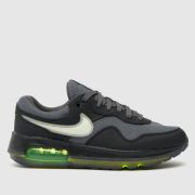 Nike black & grey air max motif Boys Youth trainers