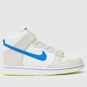 Nike beige multi dunk high Boys Youth trainers