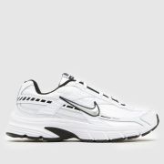 Nike initiator trainers in white & silver