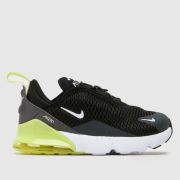 Nike black & green air max 270 Toddler trainers