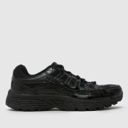 Nike black p-6000 Youth trainers