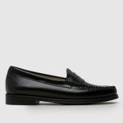 G.H. BASS weejuns ii penny loafer flat shoes in black