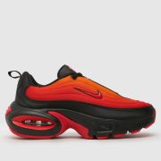 Nike air max portal trainers in black & orange