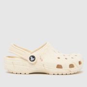 Crocs Beige Classic Clog Youth Sandals Crocs Beige Classic Clog Youth Sandals