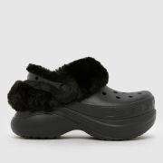 Crocs Bae Lined Clog Sandals in Black Crocs Bae Lined Clog Sandals in Black
